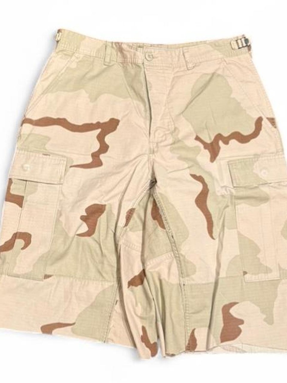 Custom Camo Wide Leg Baggy Flared Long Shorts